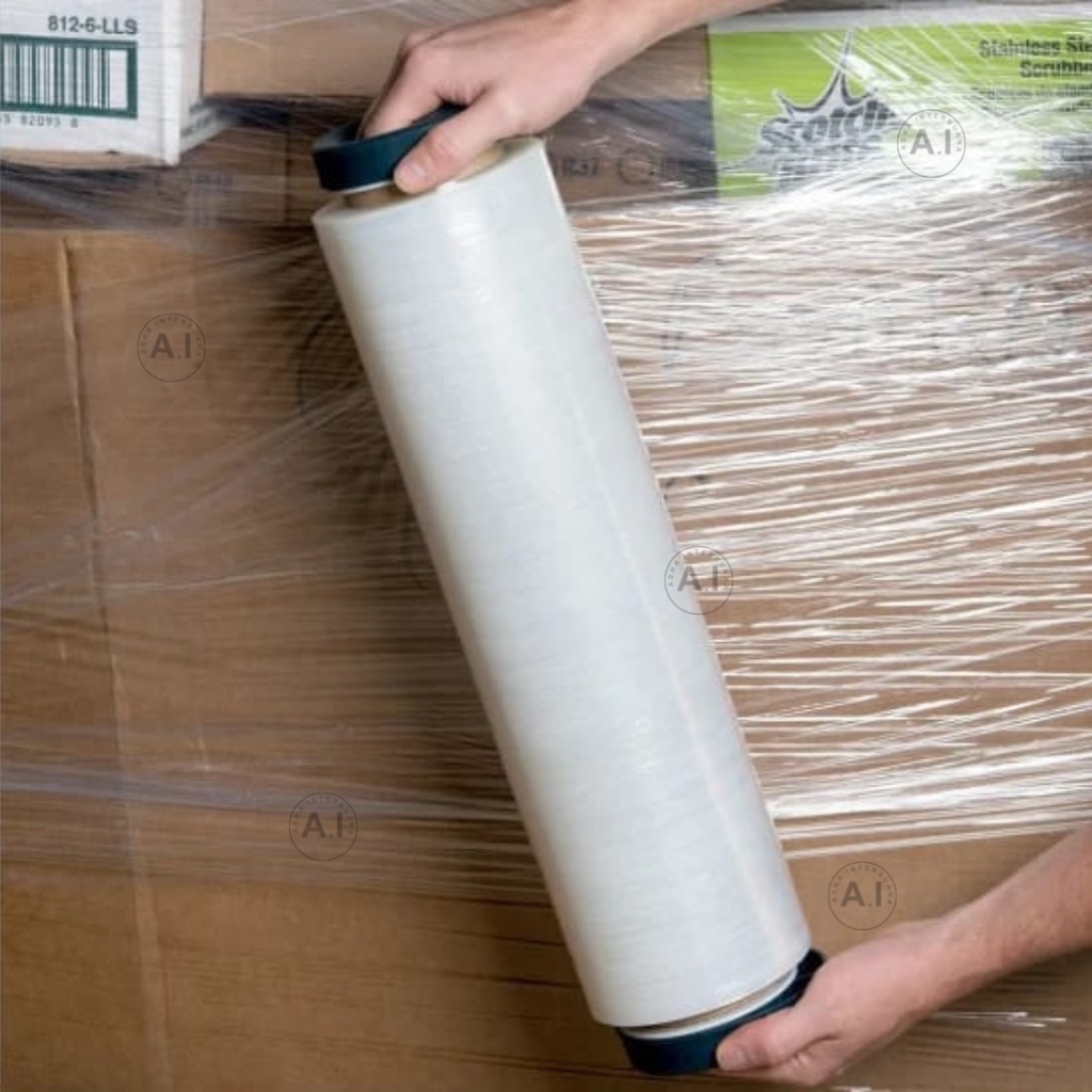 ASHA Plastik Wrapping Barang Stretch Film Plastik Wrap Plastik Wrapping Pembungkus Barang