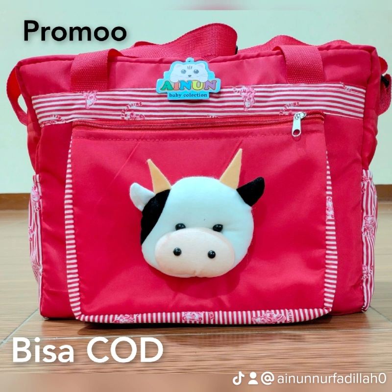 Tas Perlengkapan Bayi Besar/Tas Slempang/Tas Ainun