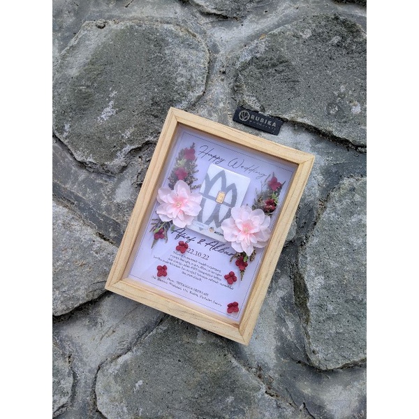 Gift Frame / Simple Gift Frame / Frame Custom / Frame Gift Simpel / Frame Hadiah / Wedding Gift / An