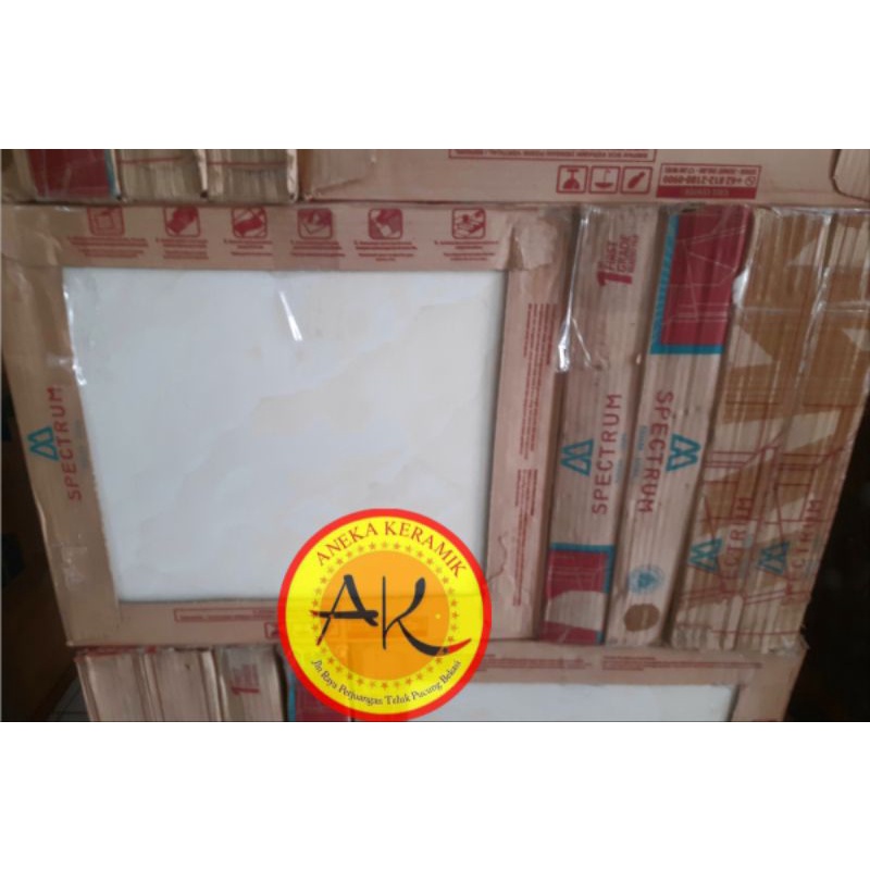 Keramik Lantai Ruangan Motif Salur Marmer Glossy Kilap 40x40 Siantar Beige