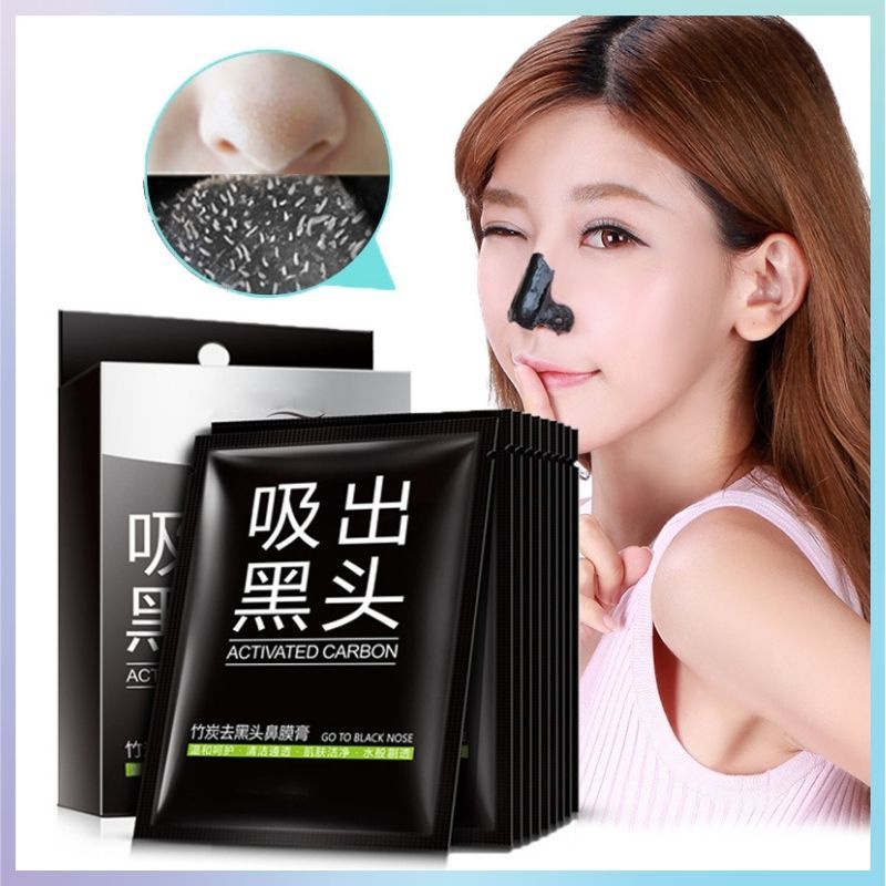 Activated Carbon Blackhead Mask Blackhead Masker Hidung Penghilang