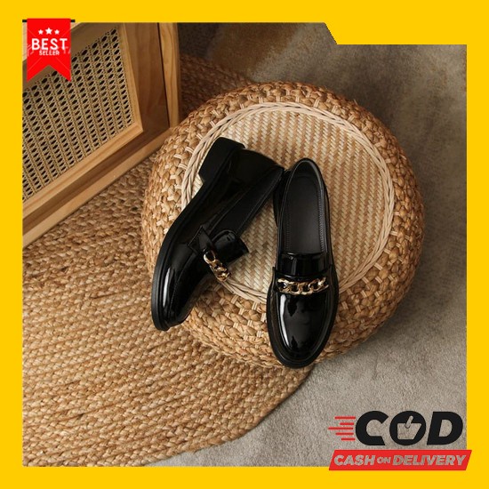 Miss Heels Sepatu Wanita Docmart Hitam Sepatu Oxford Wanita Import Pre Sepatu Wanita Docmart Loafe