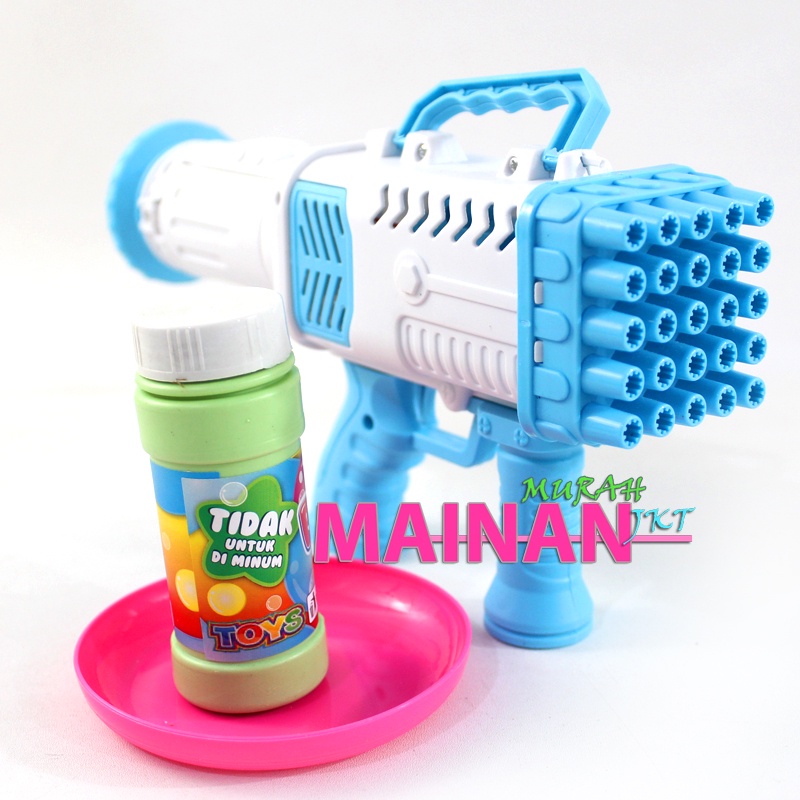 MAINANKEI MAINAN ANAK MURAH SS1527 BUBBLE ROCKET LAUNCHER MAINAN GELEMBUNG SABUN ANAK