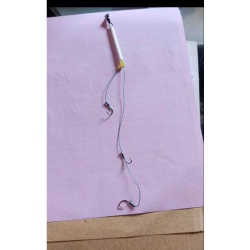 rangkaian pancing belanak kail 3 kail mancing ikan