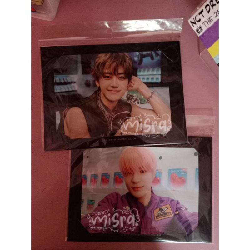 [Ready] POP UP STORE MD NCT DREAM GLITCH MODE poscard  jaemin dan jeno nct dream