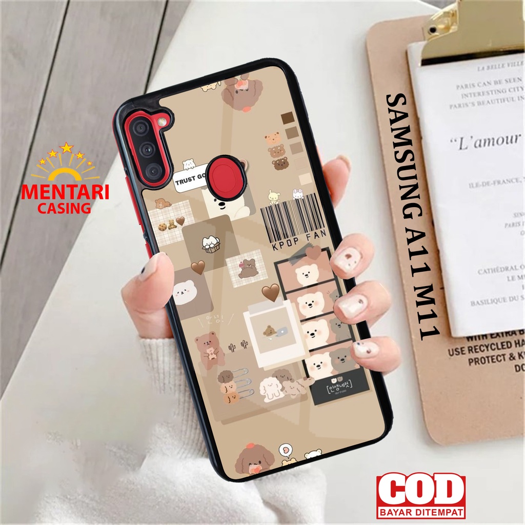 Case SAMSUNG A11 M11 CASING SAMSUNG A11 M11 [ CUTE ] Mentari casing case hp kondom hp case custom ca