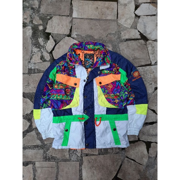 VINTAGE RACING KILLY CEULEUR FEUTRE JAN CLAUDE JACKET JAKET SKI SNOGEAR SKIWEAR