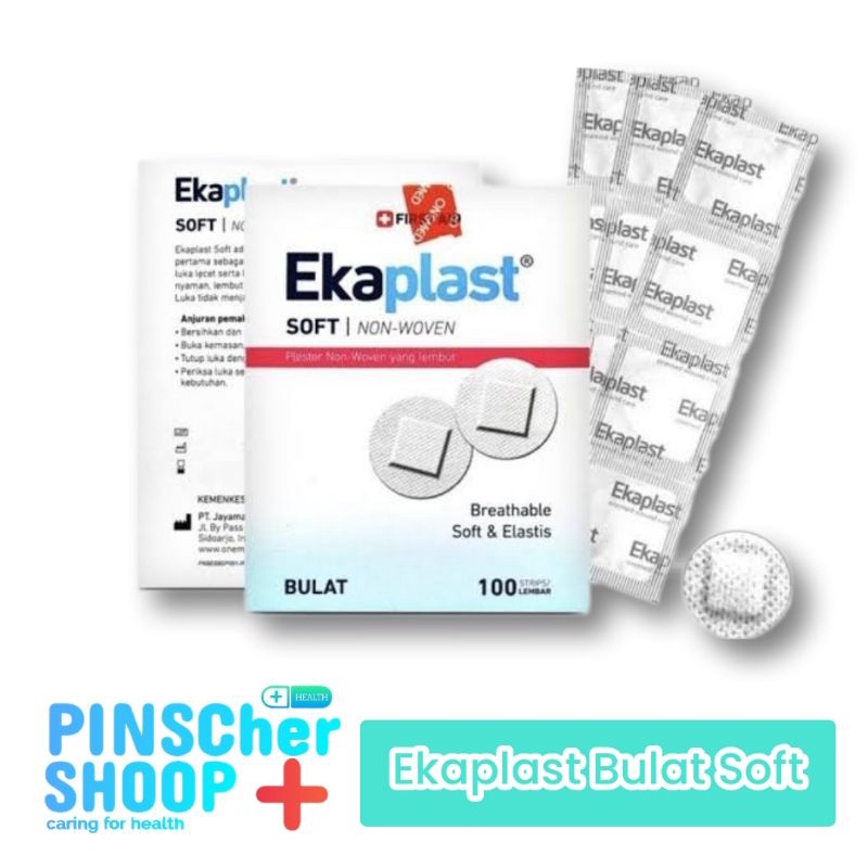 Plester Bulat Soft Ekaplast Isi 100 Pcs Onemed '