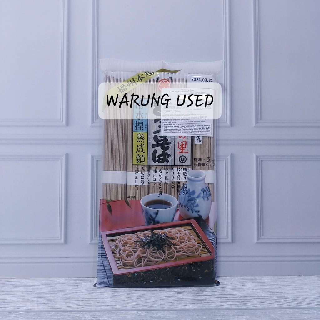 

Toa Food Harimano Sato Tororo Soba 450 gr mie mi kering noodle 450gr