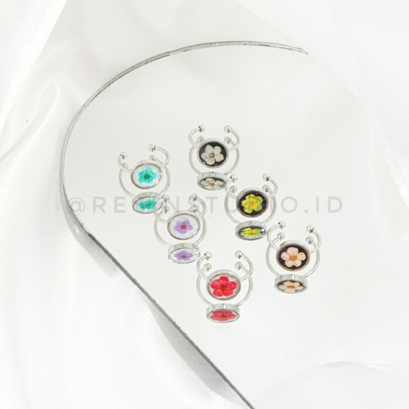 Cincin Korea Estetik - Aesthetic Resin Ring Korean Style "Clea"