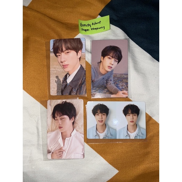 [READY SALE ALL PC JIN SEOKJIN TEAR Y/O/U/R] PHOTOCARD PC BTS JIMIN JUNGKOOK JK TAE TAEHYUNG V JIN S