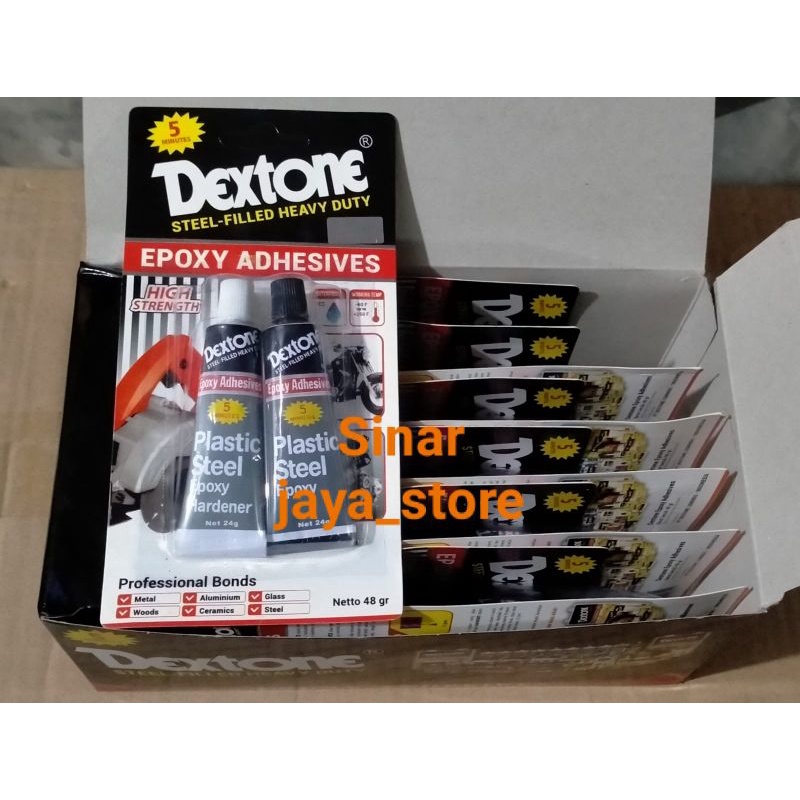 

Lem Dextone 5 menit Lem Besi