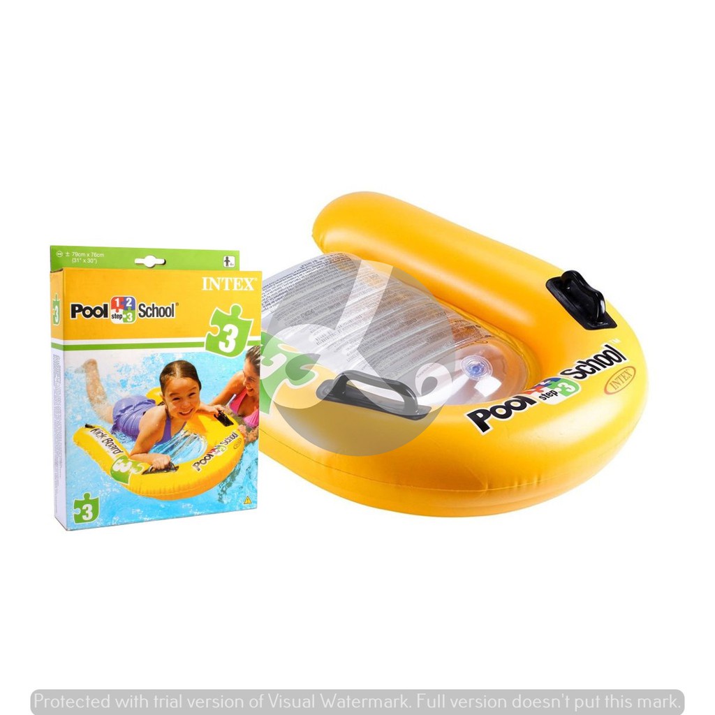 Jual Papan Pelampung Belajar Renang Kickboard Pool School INTEX 58167
