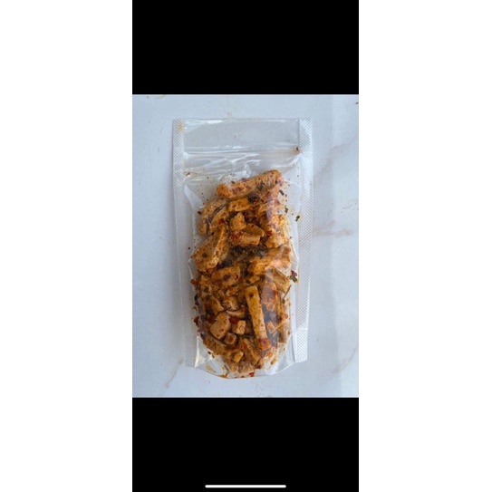 

Basreng pedas daun jeruk