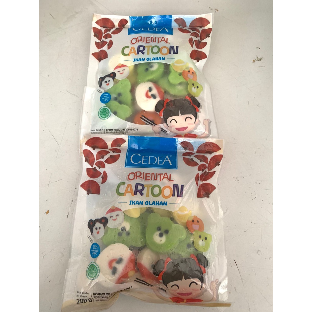 Sweetstems_ Cedea Karakter Olahan Ikan Farm Oriental Cartoon (Kartun) 200Gr