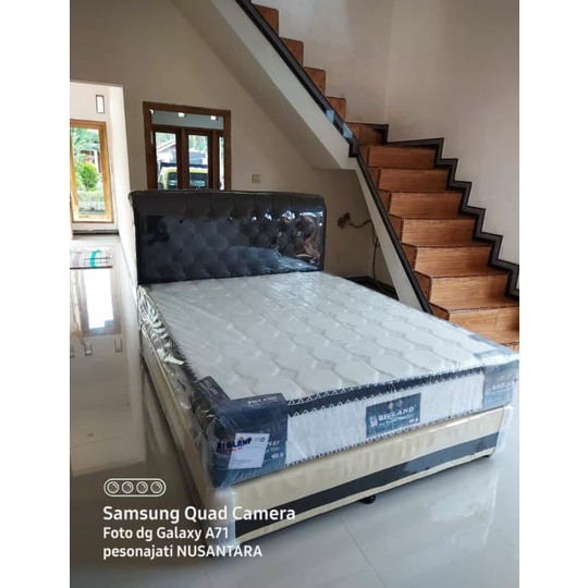 SPRINGBED FULL SET BIGLAND SPT PLUSTOP SANDARAN SOFA