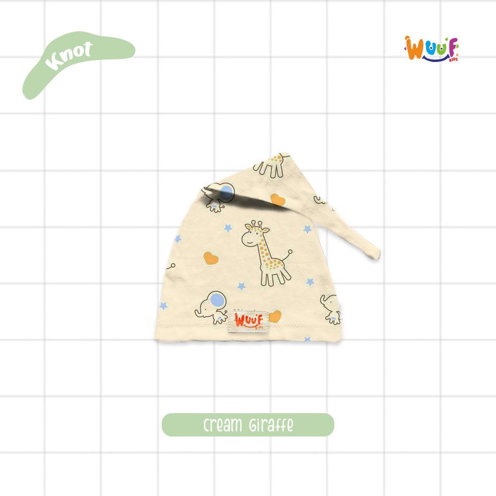 TOPI BAYI/KNOT HAT BABY NEWBORN WUUFKIDS