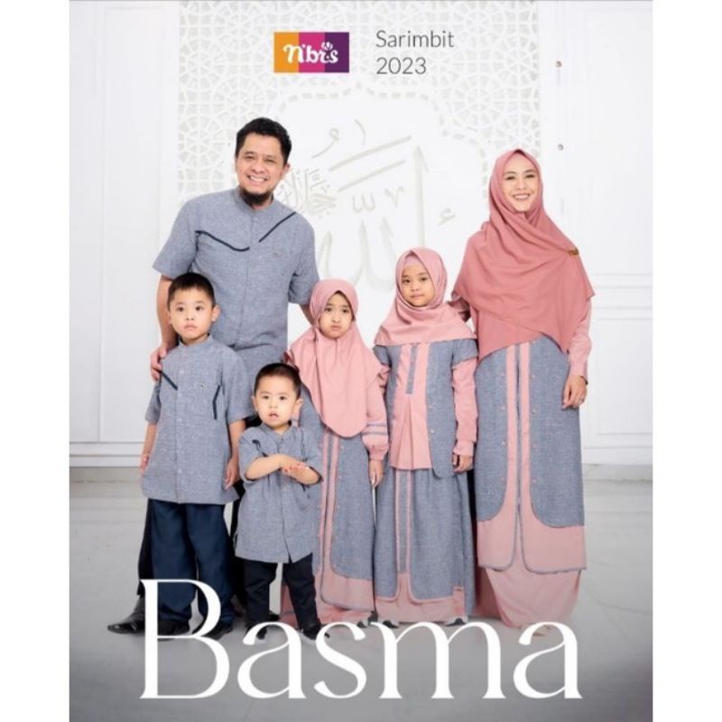 SARIMBIT NIBRAS BASMA GREY BLUE SARIMBIT NIBRAS 2023
