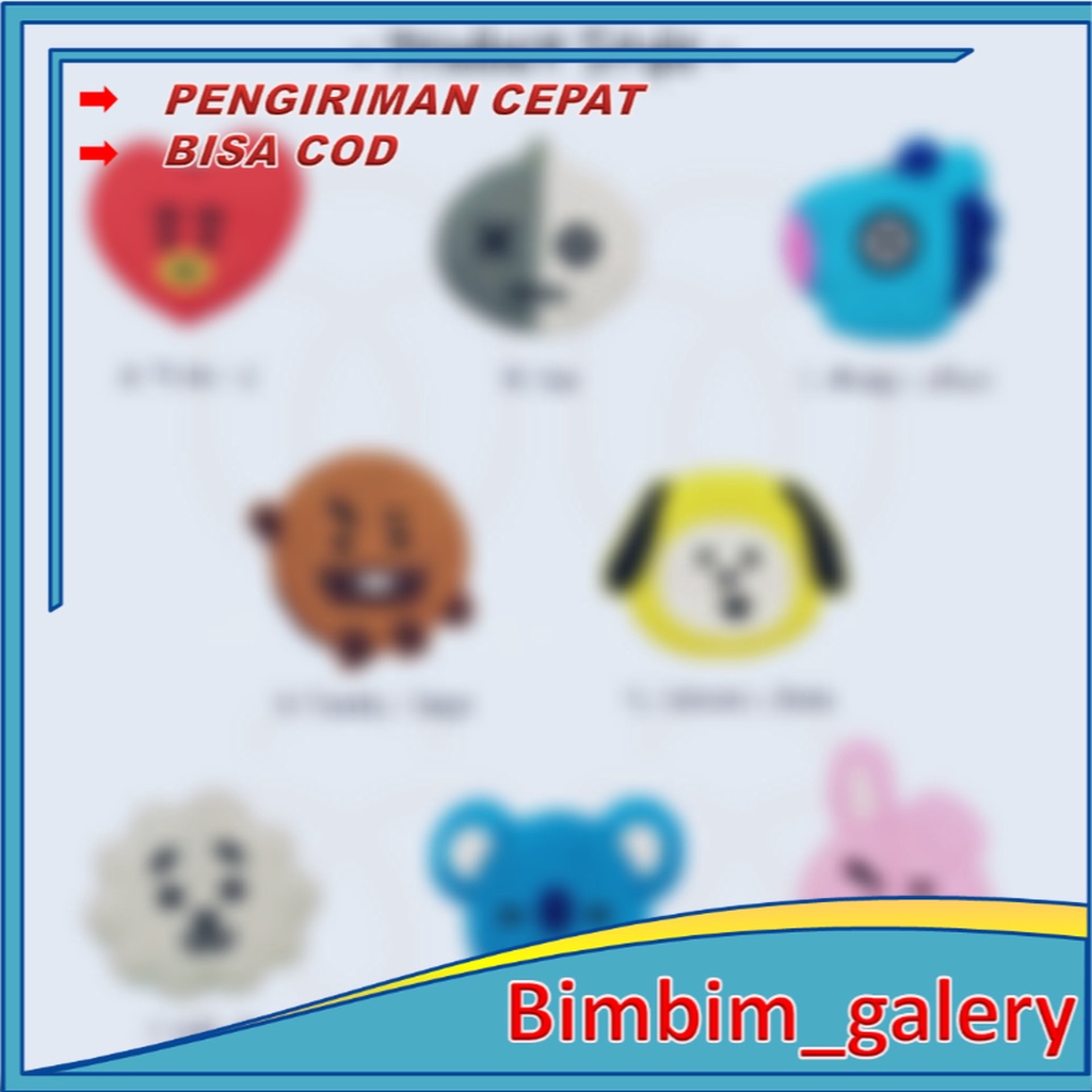 BIMBIM Pop Socket 3D Motif Karakter part 4