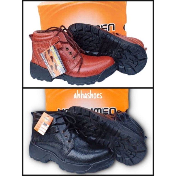 Sepatu safety Handyman Kulit Asli