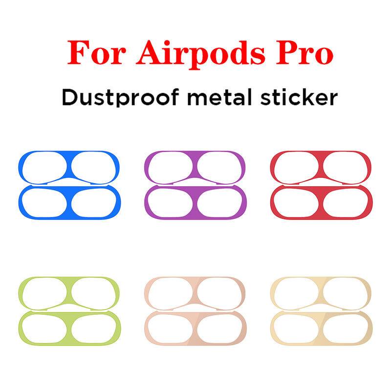 Stiker Cover Pelindung Anti Debu / Gores Untuk AirPods Pro 2 2022 / 3pro / 2 / 1