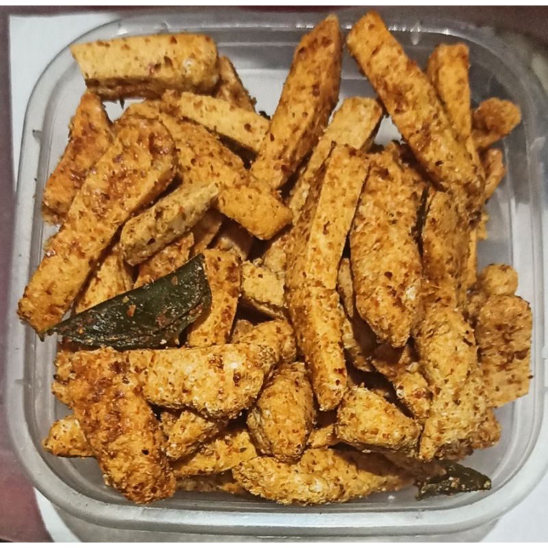 

Basreng pedas daun jeruk/original daun jeruk. Berat 250gr
