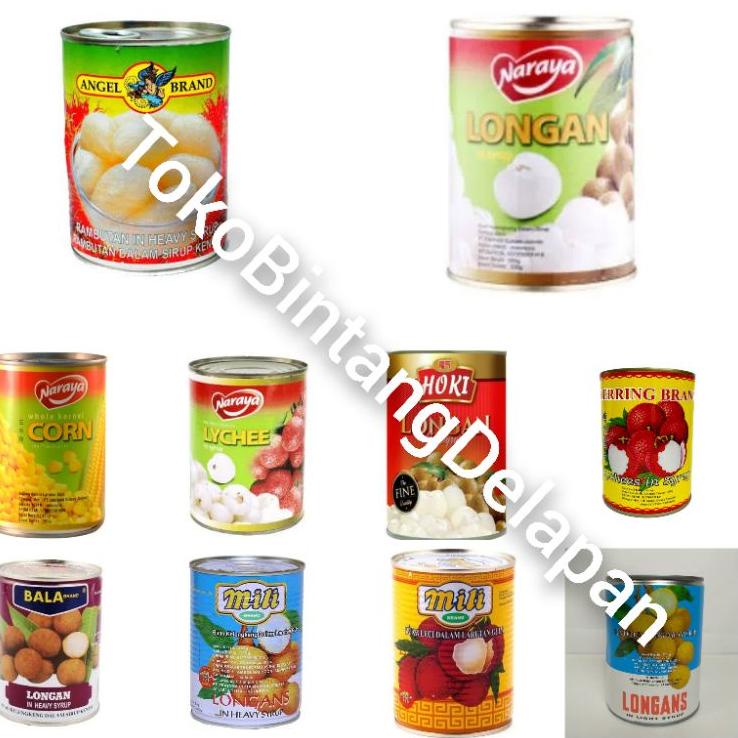 

Memang Keren--Naraya/Hoki/Mili/Herring/Angel Brand/Red Boat Brand Buah Kaleng