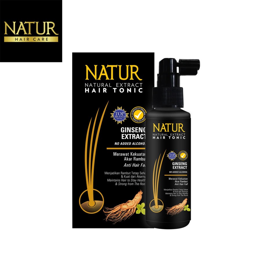 NATUR HAIR TONIC 90mL GINSENG ( PROMO VOUCHER 2500 )