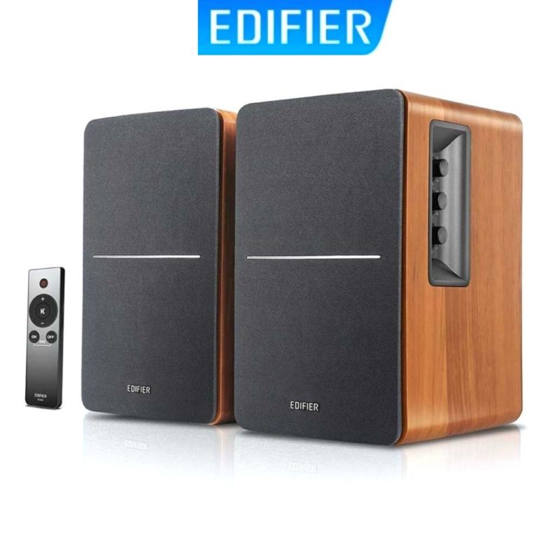 EDIFIER Original Active 2.0 Bookshelf Speaker Set Stereo - R1280Ts 42W Line In 1 + 1