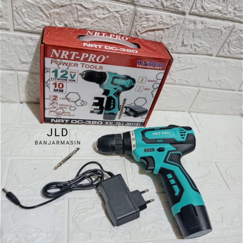 Bor cas New 12V NRT PRO Dc320 - bor 12volt 1 baterai