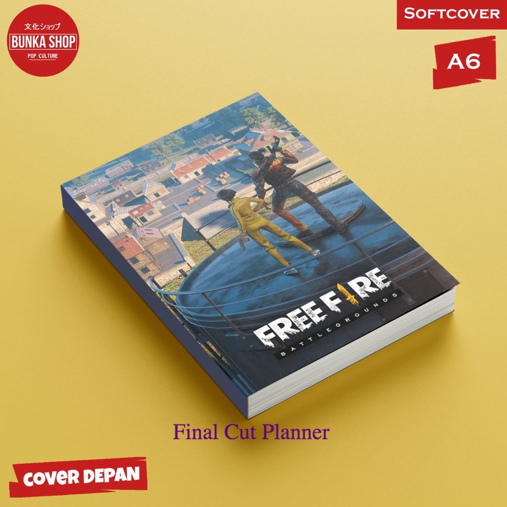 

Pocket Note Free Fire kelly And Hayato Softcover A6 Buku Tulis Catatan Notes Agenda Planner Jurnal .