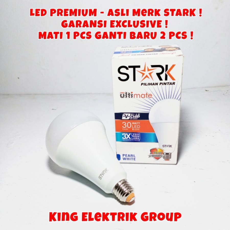 Jual Lampu led stark 9 watt, lampu led bergaransi, lampu led stark