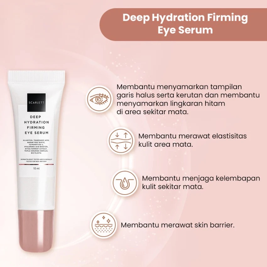 Scarlett Deep Hydration Firming Eye Serum 10ml