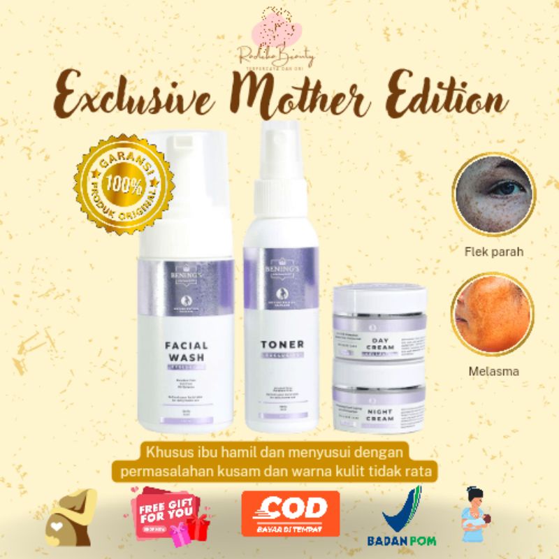 Bening's Skincare Paket Paket Exclusive Series Mother Edition By Dr Oky Pratama Skincare Viral Glowi