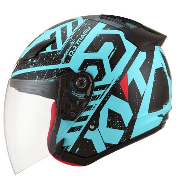 HELM KYT MOTIF AQUA-HELM KYT TERBARU-HELM KYT DJ MARU MOTIF TERBARU BISA COD