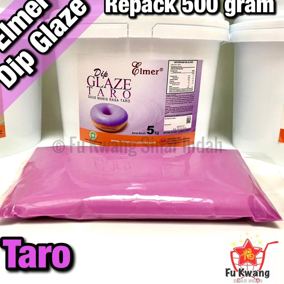 

✨Grosir✨ Elmer Dip Glaze Taro 500 gram !