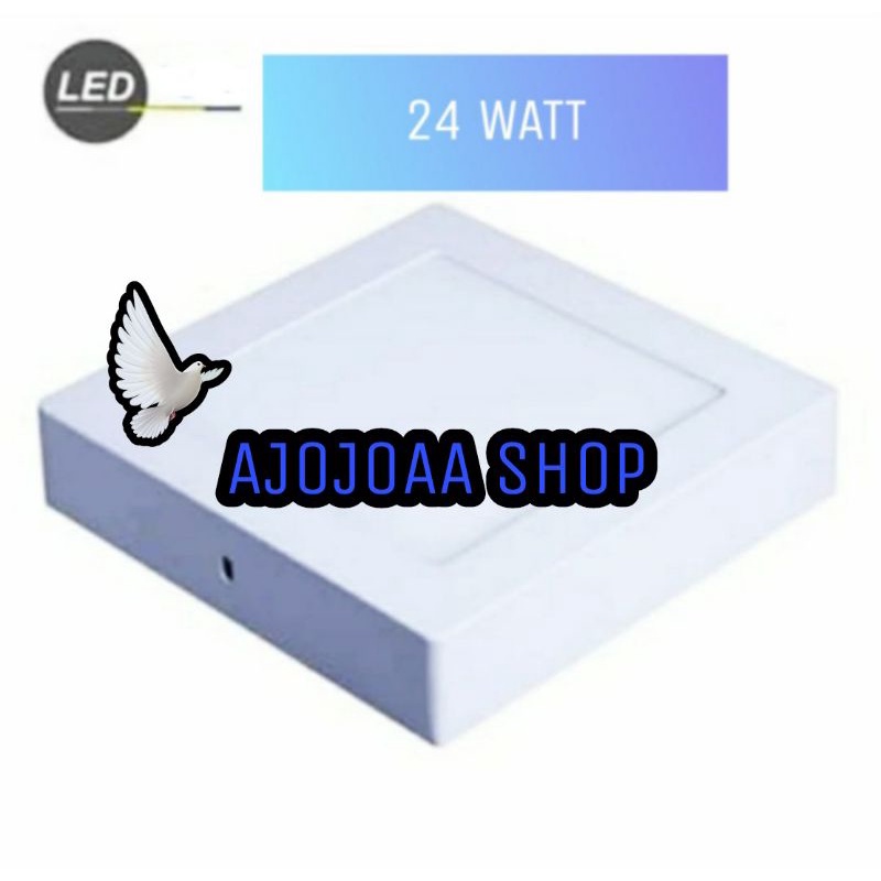 LAMPU DOWNLIGHT LED PANEL OB KOTAK 24 Watt STARLUX/OUTBOW 24 W SQUARE - Putih, 24 Watt
