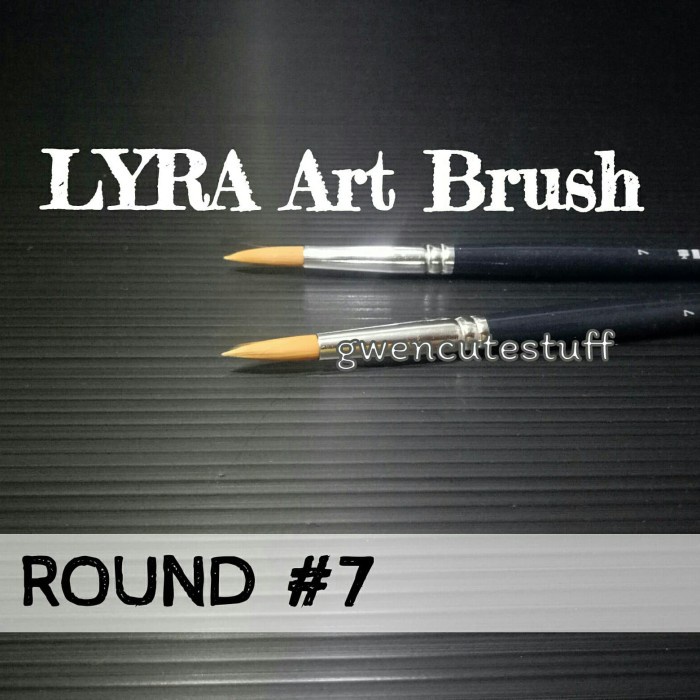 

Star Lyrab07R Lyra Art Brush Round 7 Kuas Lukis Bagus