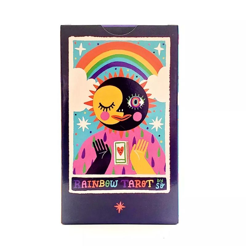 Rainbow Tarot 12x7cm include guide paper