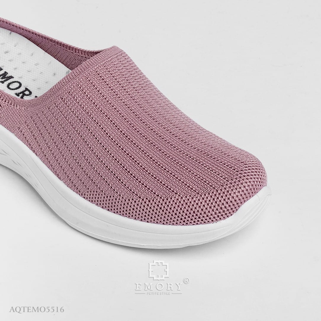 SV - EMORY Flyknit Slip On Sepatu Sneakers Wanita #AQTEMO5516A