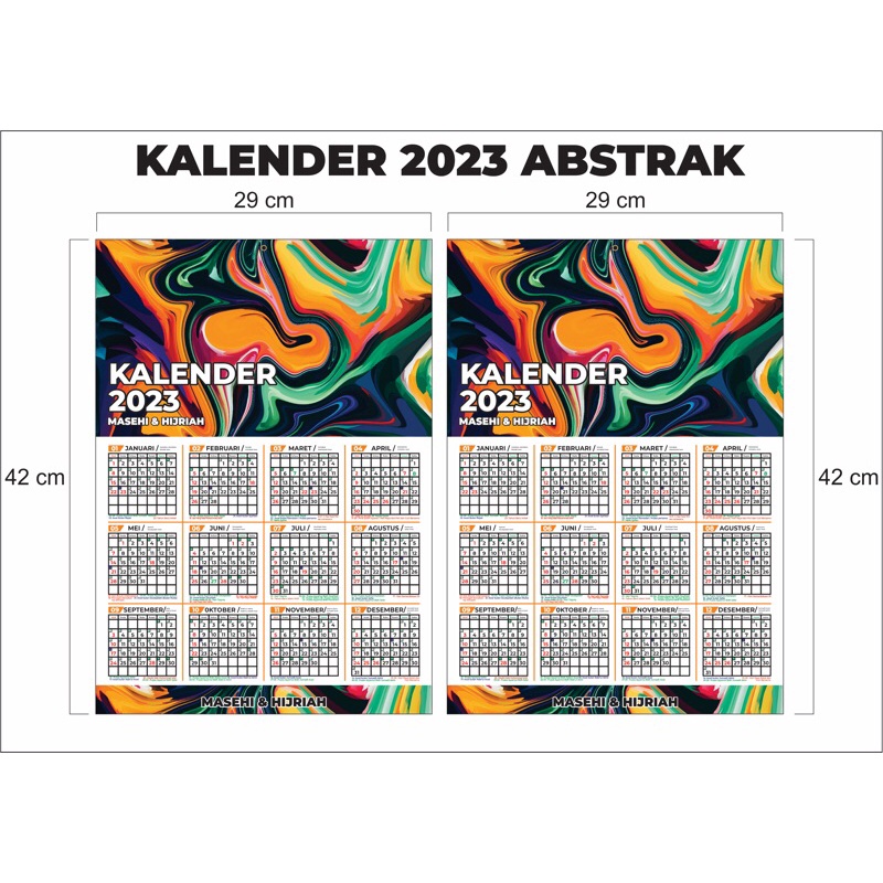 

Kalender 2023 (Abstrak) / calender