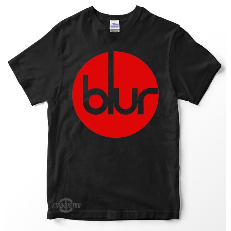ORI kaos BLUR Circle logo Premium tshirt blur kaos band blur britpop suede the cure oasis the Smashi