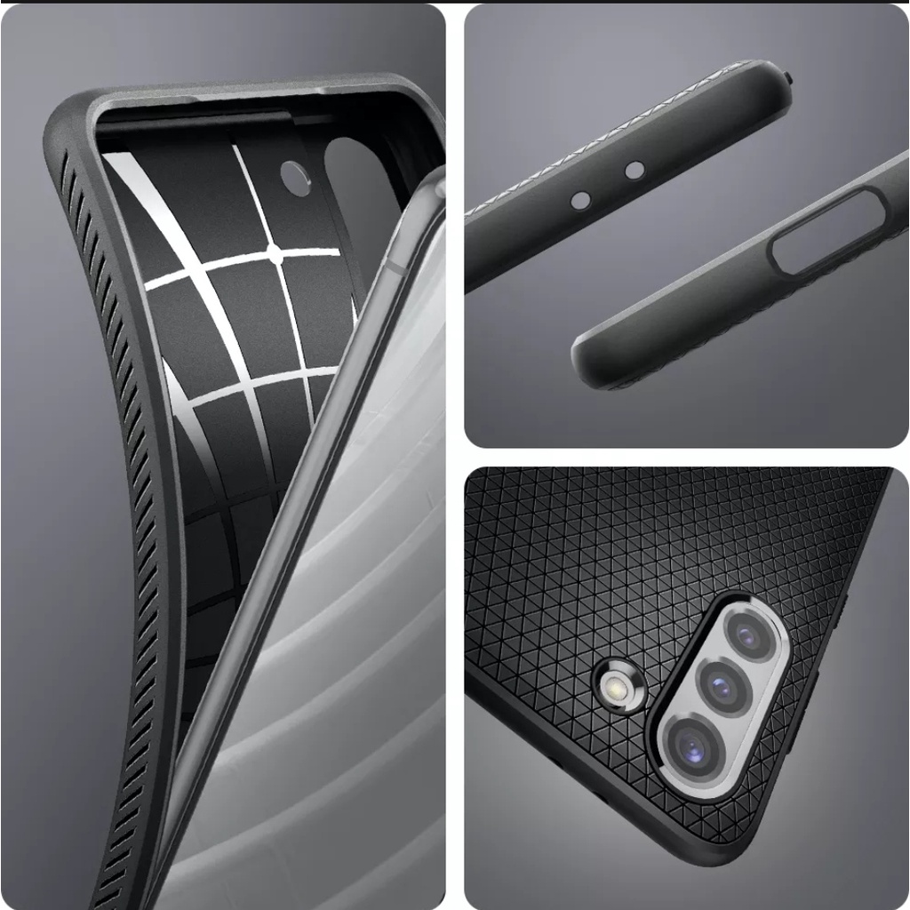 Liquid Armor Silicone Samsung S21 S20 S21+ S20+ S21Ultra S20 Ultra S21FE Slim TPU Rugged Dual Guard Shockproof Protection Layer Case For Protective Lens Camera /Military Grade Drop Tested Anti SLip Cover Full Matte Black Heavy Protection Galaxy Plus FE