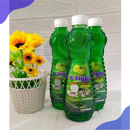 B-Light Sabun Cuci Piring 450ml - Sabun B Light wangi