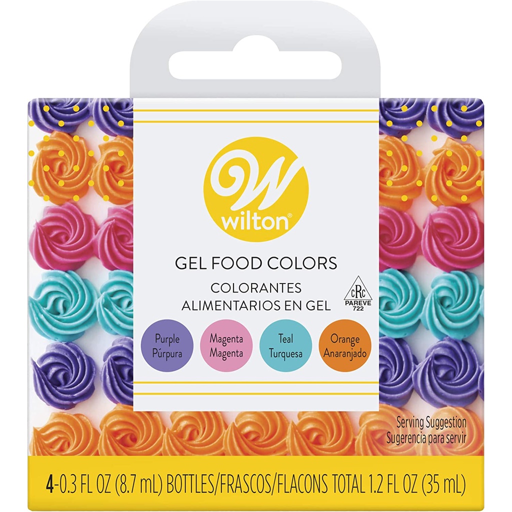 

Wilton Neon Gel Food Color Set, Set of 4