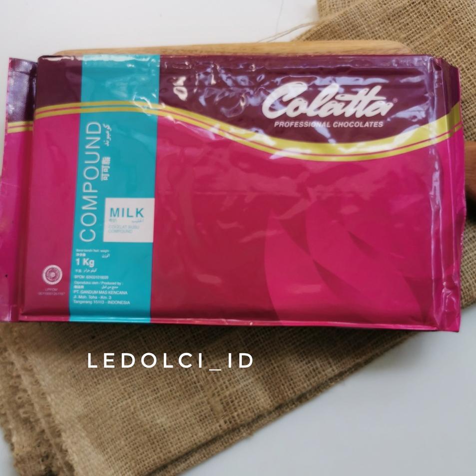 

Suplier1st--TERMURAH! COLATTA MILK CHOCOLATE COMPOUND COKLAT SUSU KEMASAN 200 GR
