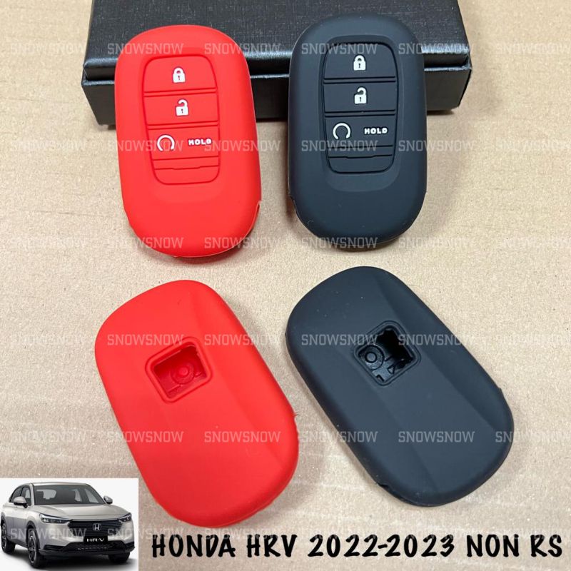 Silikon Kunci Remote Silicon Karet Honda HRV RS NON SE 2022 2023 UP Hitam Merah