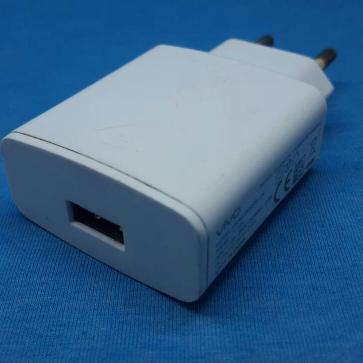 ▔ WTQ Charger Adaptor Vivo 2Amper  Original Copotan Bawaan Hp. 100% Ori Cabutan Model Baru▔