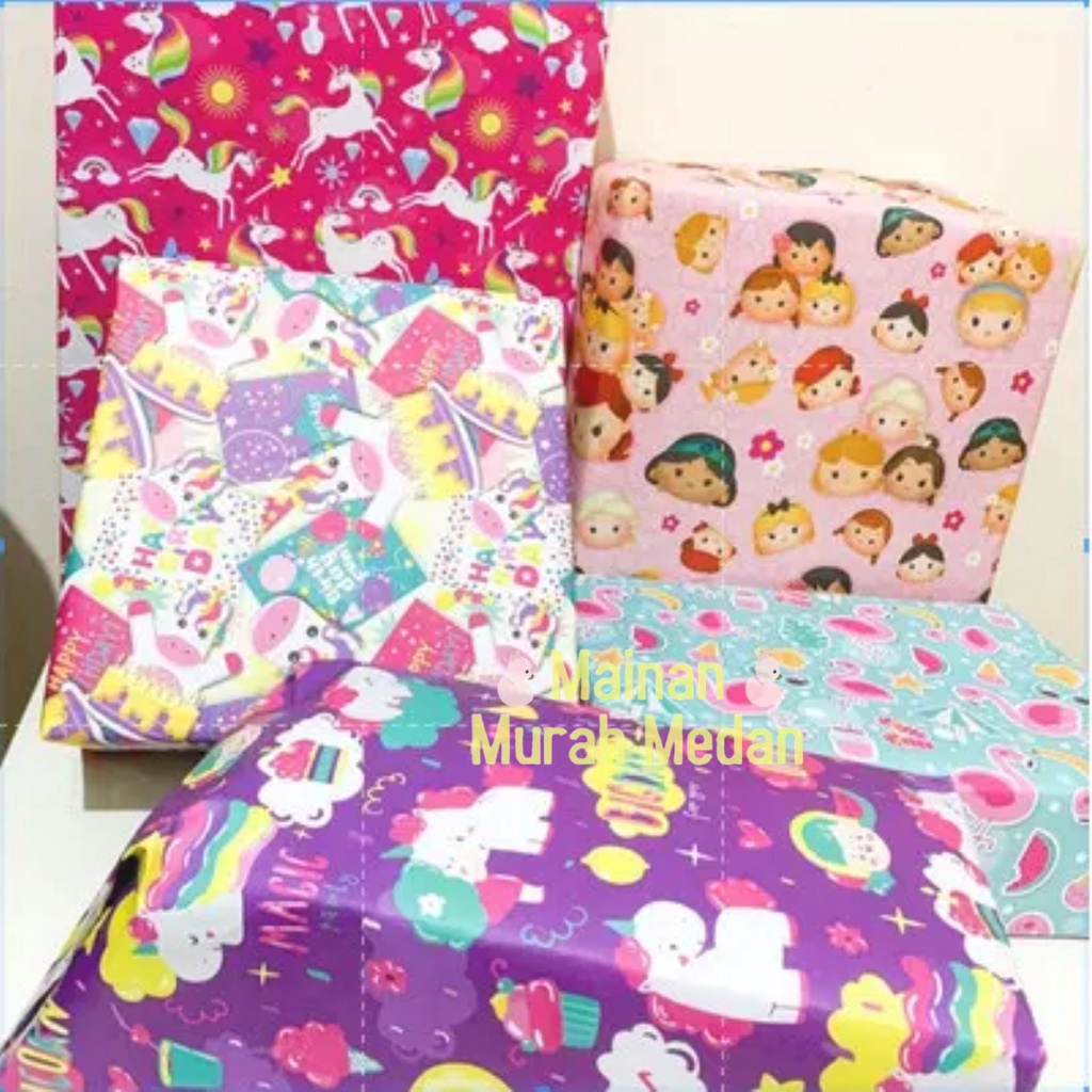 

Kertas Kado / Khusus Bungkus Kado