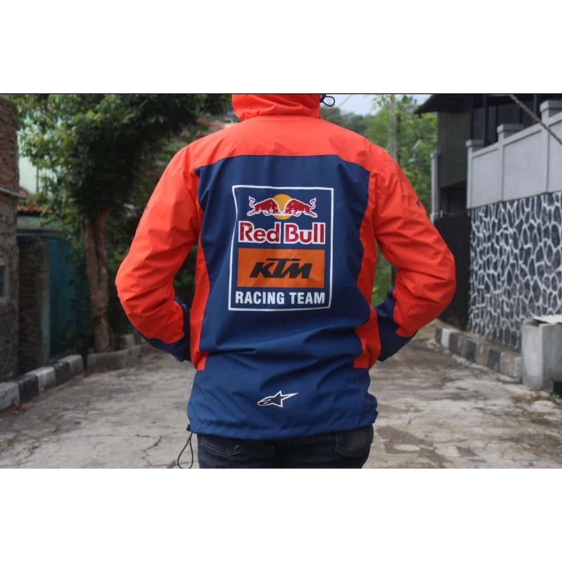 Jaket Parasut Waterproof KTM RedBull